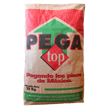 SACO PEGA TOP PERDURA GRIS 20 KG